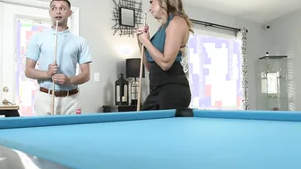 Seductive Siren Kenzi Foxx Conquers Pool Boys Pool Skills