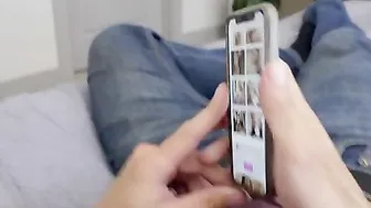 Lauren Phillips has a sinking feeling as she rushes to the washing machine into just her bra and underwear. As