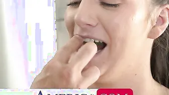 Alice Visby is ready for her dick salad