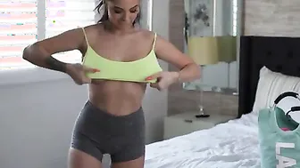 Huge ass Hottie MJ Fresh knows shes get the goods her couple crave and she
