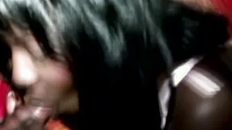 African Housewife Imported For ANAL and Ass to Mouth