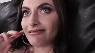 Hot 21yo Angie Takes Anal and Eats Cum In Casting