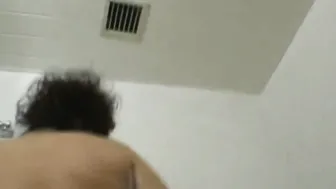 Naughty Japanese with perfect tits in shower bath