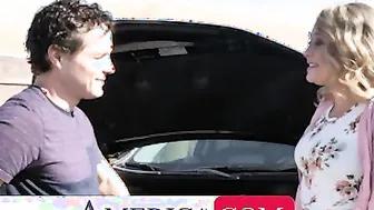 Elle McRae cheats on hubby with manly next door