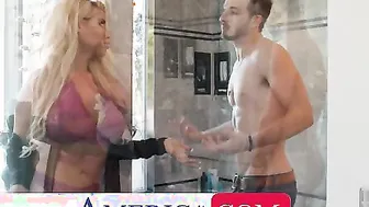 Bridgette B. Serves Up a Steamy Shower Scene