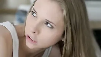 Babe Kortny seduces her boy sex toy for a much needed fucked. Pulling down his leggings she offer him a Bombshell