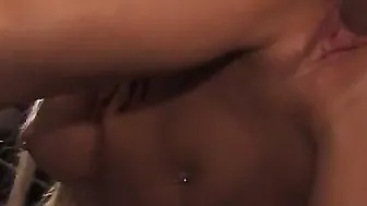 Big Boobed blonde mom twat licked and cummed into mouth