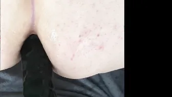 Submissive anal whore masturbating