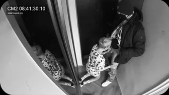 Concealed camera - ex-wife blown the postman while hubby inside the next