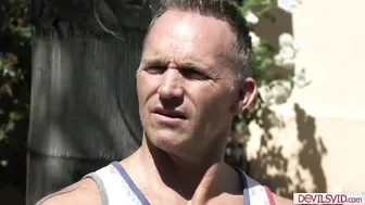 African cheerleader boned by white trainer