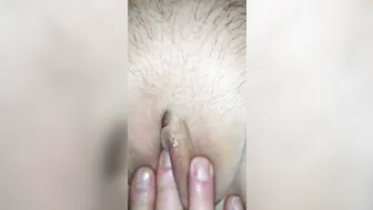 Finger Bang squirting and cummed