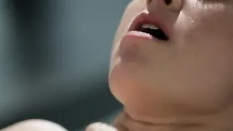 Sage Evans and her man Ryan Driller are so happy to view 1 another that they cant help but steal