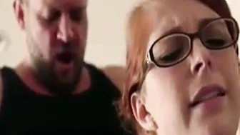 Step dad helps with anal