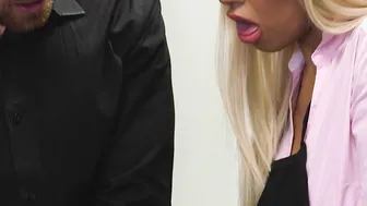 MILF boss orders employee to fuck her