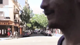 Barebacked Latino has wild pickup sex and gets a facial 2