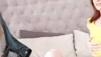 Teen stepsisters masturbated together