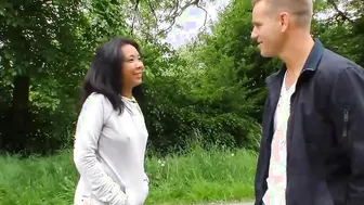 AMATEUR EURO - Asian MILF Tries German Cock For The First Time And She Loves It