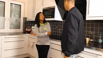 AMATEUR EURO - Asian MILF Tries German Cock For The First Time And She Loves It