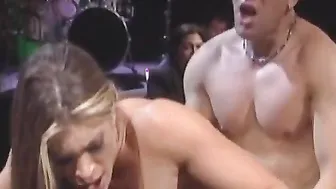 So Hot hoe with gigantic breasts riding a gigantic penis
