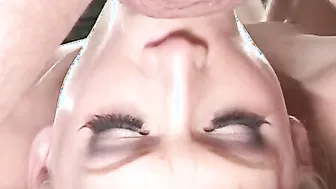 Nympho 19 year old cummed into mouth while penis sucking off compilation movie