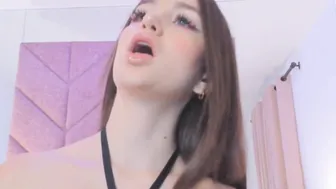 Sexy Naked Woman Passionate Fuck Herself