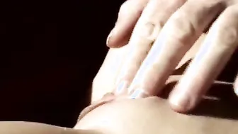 Blonde skank cunt licked finger fucked and banged outdoor