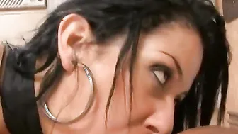 Tanned hispanic mom booty nailed and cummed into mouth