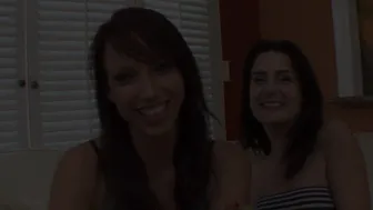 Ginger stepmom tries to comfort her but ends up sucking off her dripping snatch