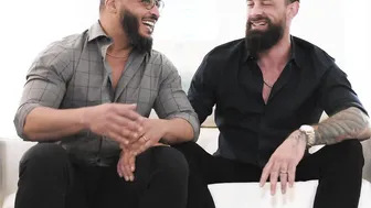 DILFS enjoy fucking two twinks Zak and Cyrus