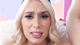 Fucking flawless busty maid bot in fishnets