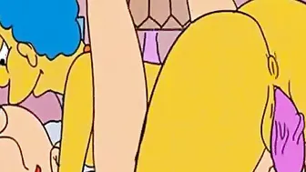 Griffins and Simpsons wife exchange