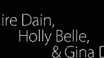 Claire Dain and Holly Belle are spooning into bed when they are joined by the