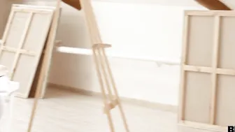 Neighbor rough-fucks a teeny