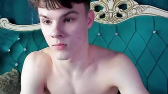 Naked Skinny Teen masturbating Part 1 doing a Cam Show