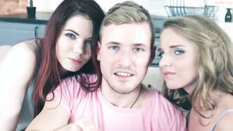 Fuck-loving teens share cock