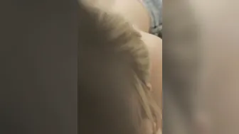 Teeny swallows and goes anal