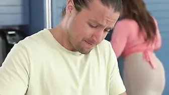 Jay Romero isnt terribly happy having his new stepmother Natasha Nice around the house. His dad is on a business