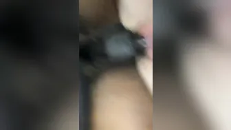 my girlfriend jizzes in my cunt while hubby records