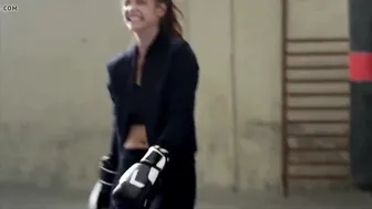 Serenay Sarikaya and Barbara Palvin Indigo Move