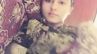 Call porn video – Women friend showing her breasts on sex tape call