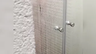 View my Wifey masturbate into the Shower