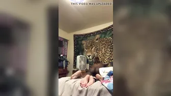 White 19 year old bbcs cumshot