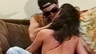 Raunchy babe twists and twirls before passionate maledom