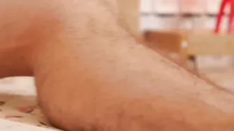 Nasty twink Ariel Varga loves sniffing shoes while wanking