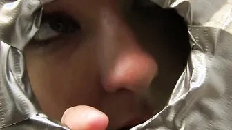 LICENSED TO BLOW - Casey Cumz Adorable 18 Yo Visits Gloryhole