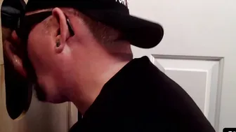 He goes crazy when he sees that glory hole fire hose