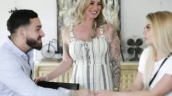 Step-Mom's Secret Crush - Older Woman Fucks Young Guy