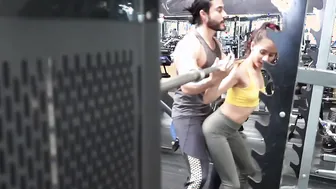 Working Out Her Latina Pussy