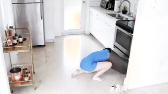 Tiny Teen Gets Touched In The Trash