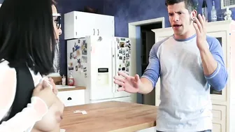 Step-Sister's Virginity Lost in Older Brother's Arms - Step Siblings Sex